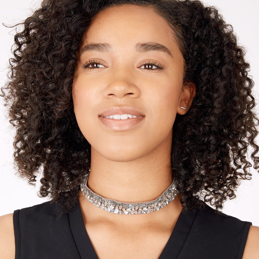 Stella & Dot - Blaire Embroidered versatile necklace